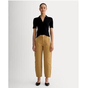 Everlane Women's Barrel Leg Pants in Tan